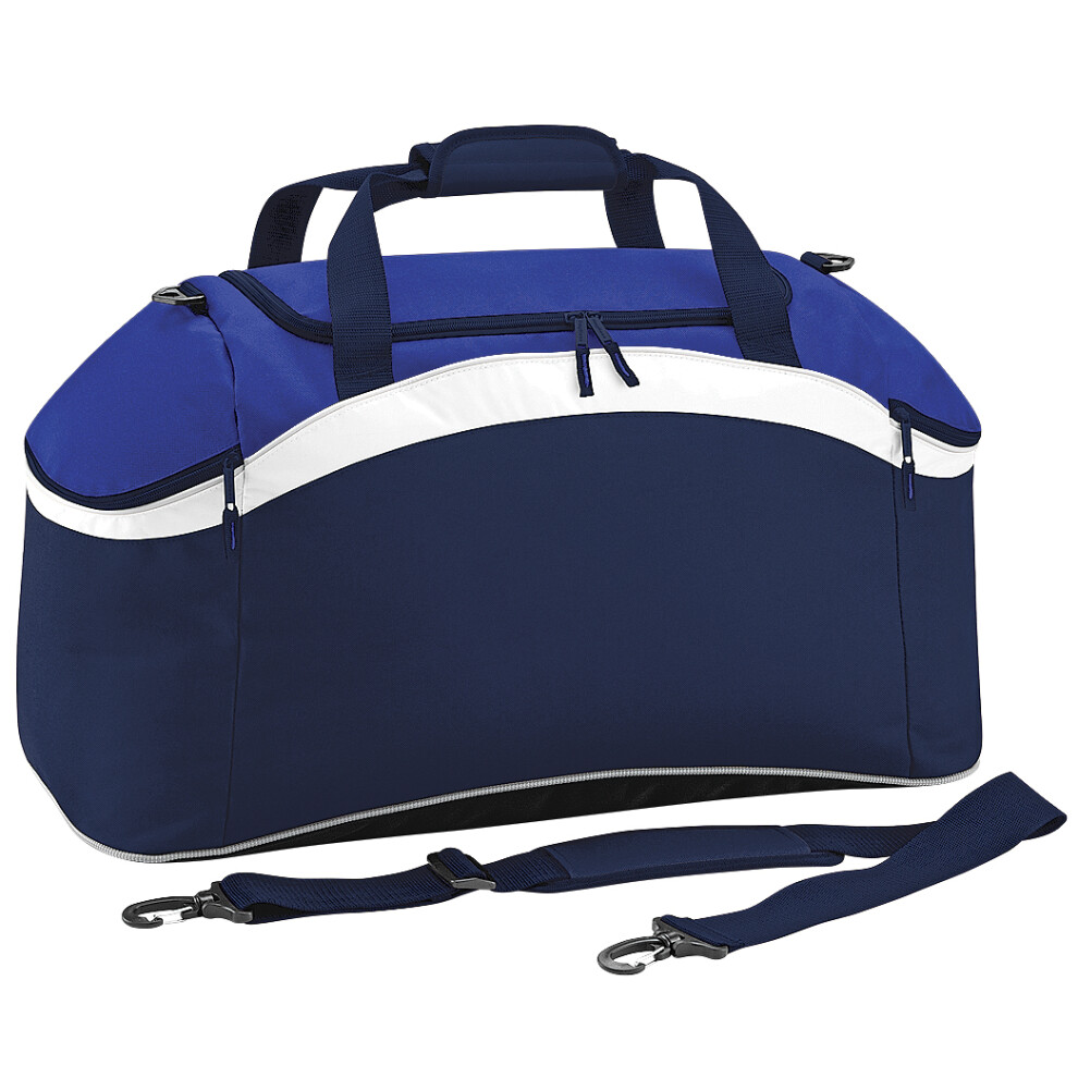 Bagbase (One Size, French Navy/ Bright Royal/ White) Teamwear Sport Holdall / Duffle Bag (54 Litres)