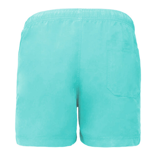 (S, Light Turquoise) Proact Mens Swimming Shorts 1