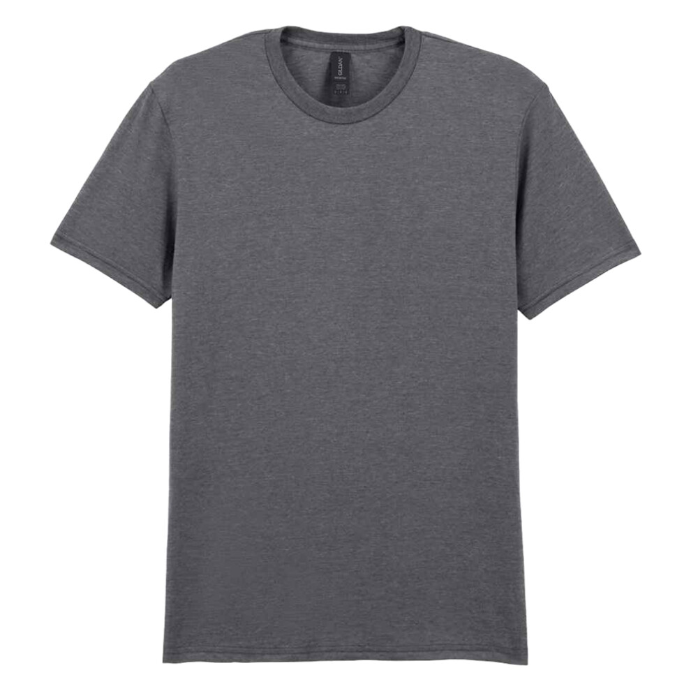 Gildan (3Xl, Graphite Heather) Mens Soft Style Ringspun T Shirt