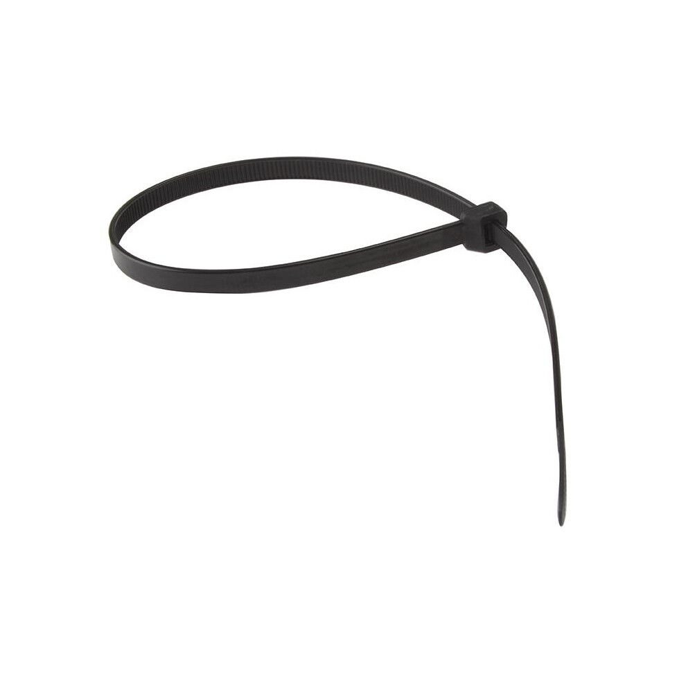 Forgefix (8.0 X 450Mm, ) Cable Tie Black