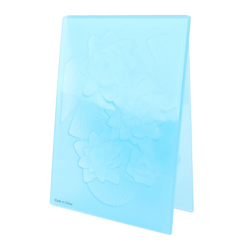 A6 Floral Embossing Folder 3D Plastic for Card Making Scrapbooking
