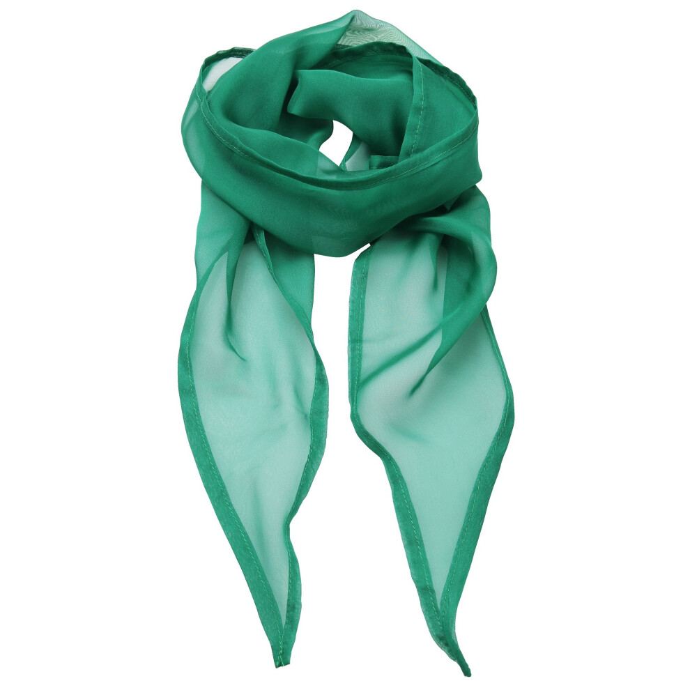 Premier (One Size, Emerald) Ladies/Womens Work Chiffon Formal Scarf