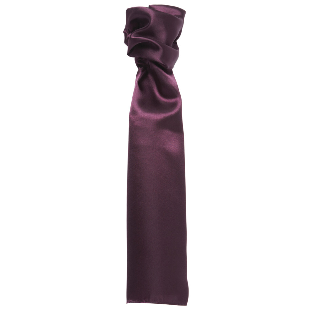 Premier (One Size, Purple) Scarf - Ladies/Womens Plain Business Scarf