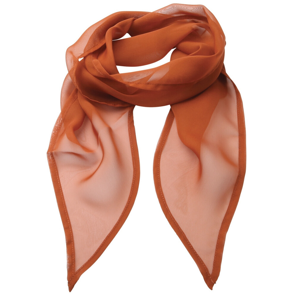 Premier (One Size, Chestnut) Ladies/Womens Work Chiffon Formal Scarf