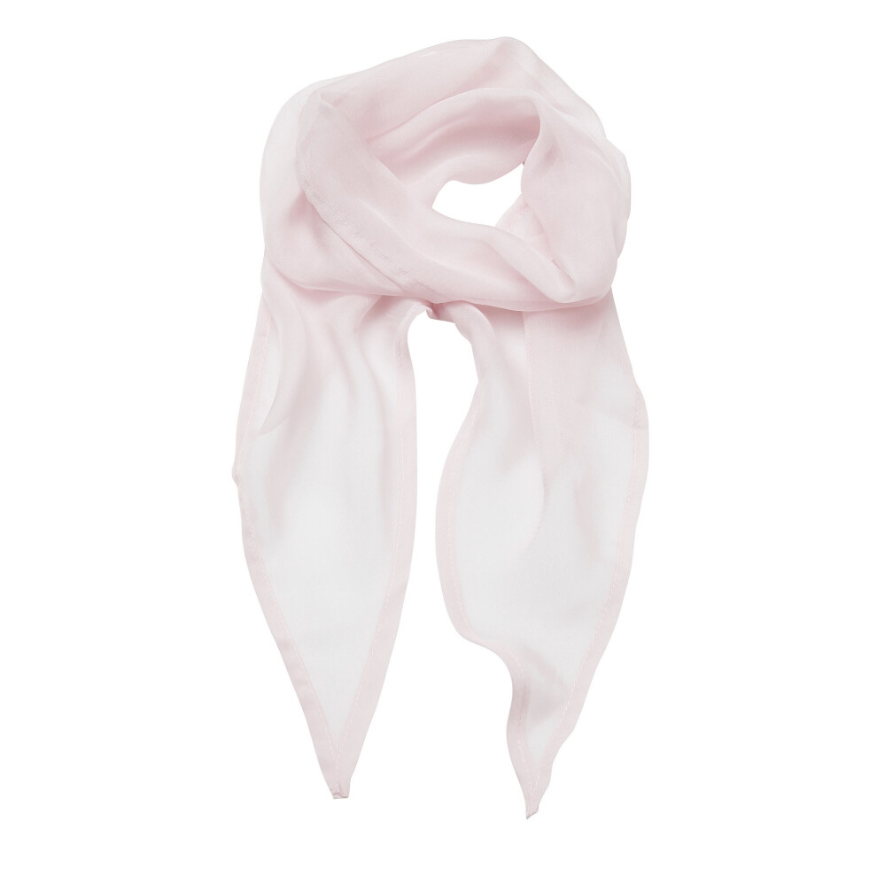 Premier (One Size, ) Ladies/Womens Work Chiffon Formal Scarf Pink