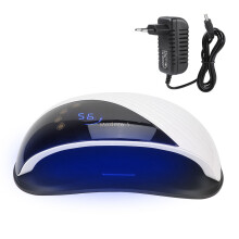 Lampe UV LED pour ongles avec capteur automatique, minuterie, Ă©cran tactile LCD, sĂ©chage rapide et polymĂ©risation haute puissance. Convient Ă