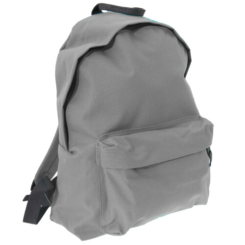 BagBase (One Size, Light Grey/Graphite Grey) Bagbase Fashion Backpack / Rucksack (18 Litres)