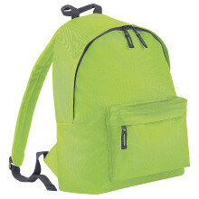 (One Size, Lime/graphite) Bagbase Fashion Backpack / Rucksack (18 Litres)