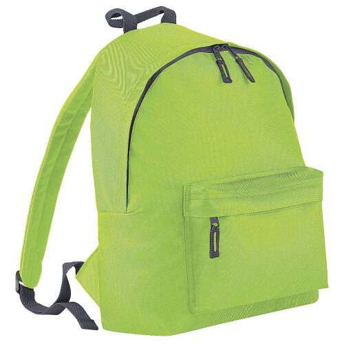 BagBase (One Size, Lime/graphite) Bagbase Fashion Backpack / Rucksack (18 Litres)