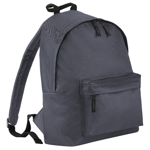 BagBase (One Size, Classic Pink/Graphite) Bagbase Fashion Backpack / Rucksack (18 Litres) 2