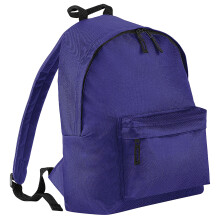 (One Size, Purple) Bagbase Fashion Backpack / Rucksack (18 Litres)
