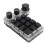 Mini Mechanical Keyboard With Programmable Functions And Custom Screen, Compact Shortcut Macro Pad For Volume Zoom Playback Control, RGB Backlit 4