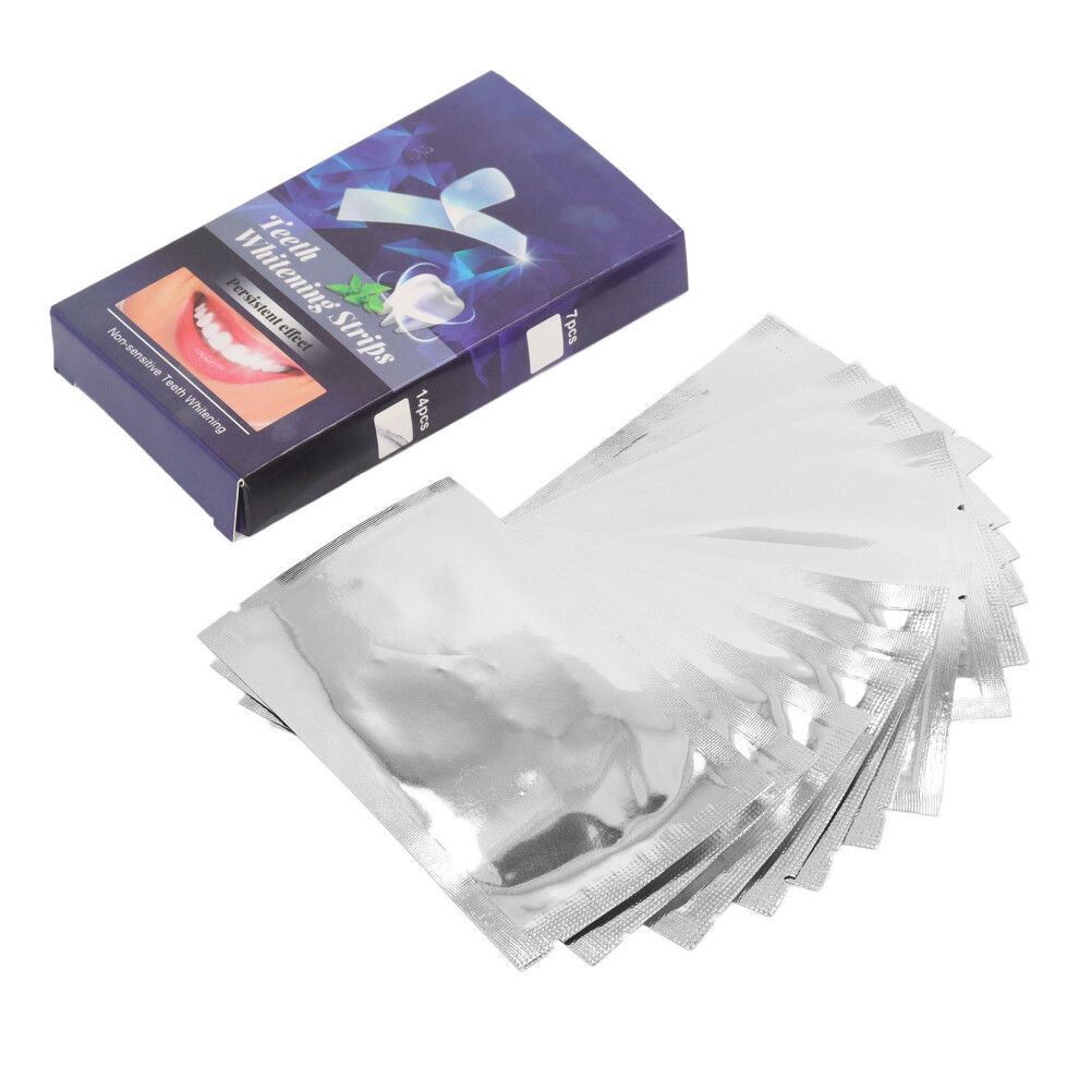 Gentle Formula Teeth Whitening Strips With Fresh Breath Enhancement, Teeth Sensitive Safe Teeth Whitener, Deep Stain Removal And Portable Design