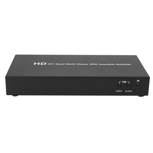 Διαχωριστής διακόπτη HDR10HDMI με τηλεχειριστήριο υπερύθρων χωρίς ραφές εναλλαγής 1