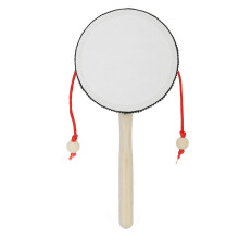 Holzhandtrommel für Kinder und Erwachsene, aus Ahornholz gefertigt, pädagogisches Rhythmusinstrument, fördert die Eltern-Kind-Bindung, einfach zu