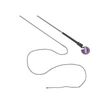 (40 inches, Black/White) MacTack Dealer Whip
