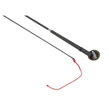 (40 inches, Black/Red) MacTack Dealer Whip