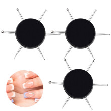 6 in 1 Nail Art Dotting Tools Set with Six Interchangeable Heads for Precise Nail Design and Crafts