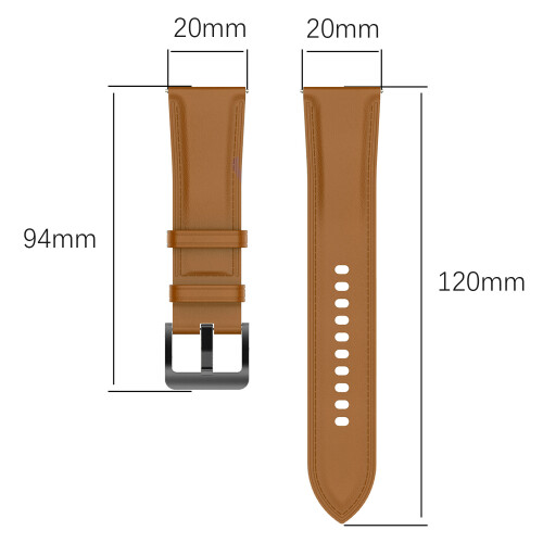 Valódi bőr karkötő LightBrown 1