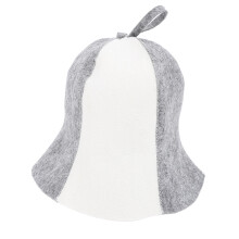 2pcs Sauna Hat Wool Synthetic Fiber Insulating Breathable Headgear