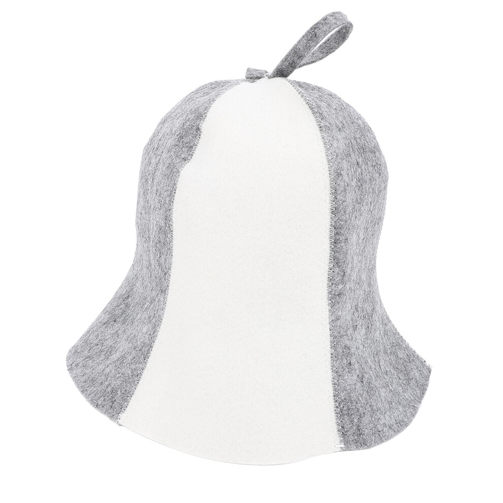 2pcs Sauna Hat Wool Synthetic Insulating Breathable Spa Headgear