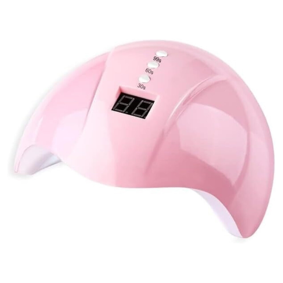 36W UV LED Nail Lamp with Timer and Infrared Sensor, Rechargeable Gel Nail Dryer for Home and Salon