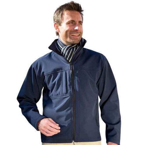 Result (S, Navy) Result Mens Classic Soft Shell Jacket 2