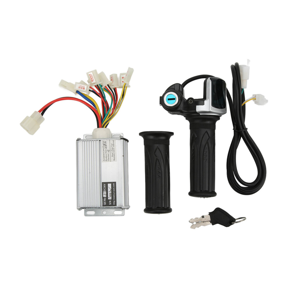 Voltage Protection Motor Speed Controller With Aluminum Alloy Shell And Battery Display Scooter Brush Motor Controller Easy Installation Tricycle 9180479458739