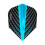 (One Size, Black/Aqua Blue) Harrows Quantum Dart Flights 1