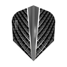 (One Size, Black/Grey) Harrows Quantum Dart Flights