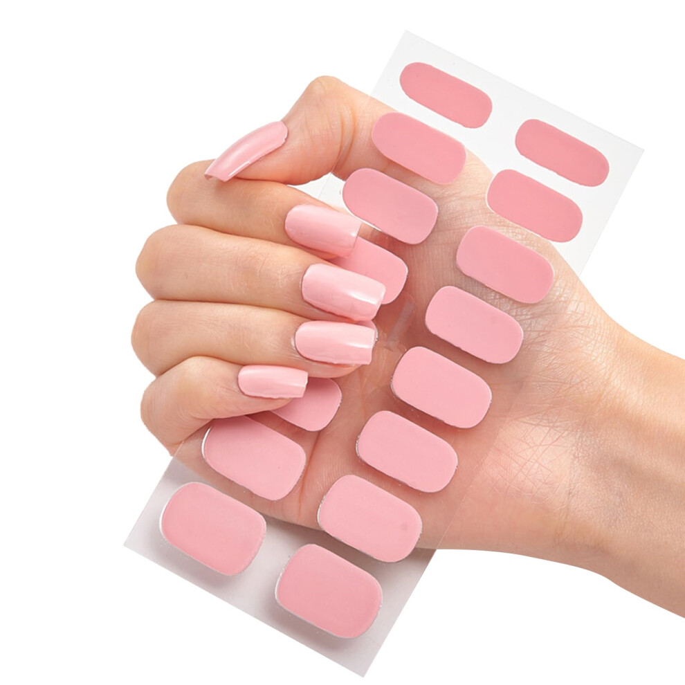 Nail Polish Strips Self Adhesive Full Coverage Wraps for Women Beginners Fast Salon Finish