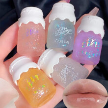 5 Colors Hydrating Lip Gloss Set with Shimmer Lip Oil, Moisturizing Tinted Balm, LongLasting Shine