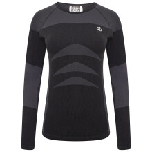 (XL, Black) Dare 2B Womens/Ladies In The Zone II Long-Sleeved Base Layer Top