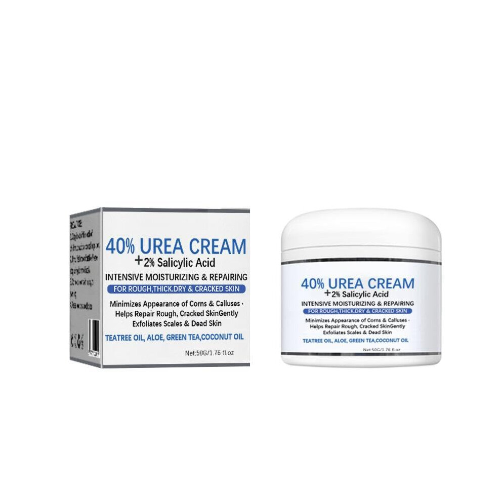 Cream Urea Hand And Foot For Dry Cracked Skin Deep Hydration Softens Calluses