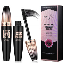 Waterproof Mascara 2 Pack Black Longlasting Lengthening for Mature Lashes and Sensitive Eyes