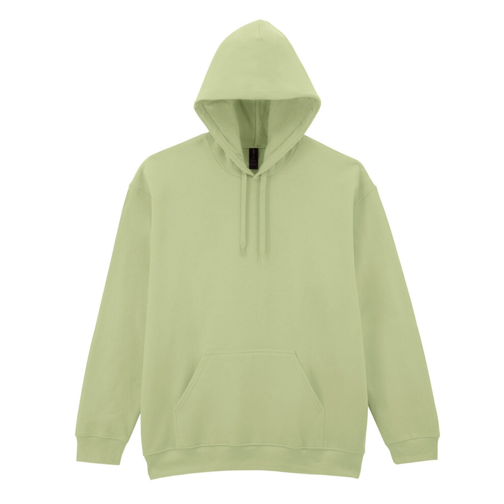 New Gildan Men's (4Xl, Pistachio) Midweight Soft Touch Hoodie Multicoloured