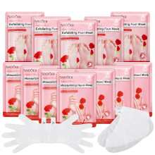 24 Pcs Hand and Foot Mask Set Moisturizing Gloves and Socks Deep Hydration for Soft Smooth Skin