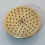 Antique Brass Handheld Rainfall Shower Head 8 Inch Round Solid Brass with Durable Spray Coverage 4