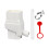 Rainwater Collection System for Downspouts with Hose Rain Diverter Con 1