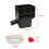 Rain Water Collection System Yard Gutter Drain with Hose Rainwater Col 2