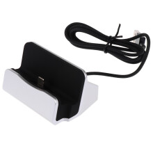 For iPhone Dock Stand for Apple iPhone 7/7Plus/6/6 Plus/6s silver