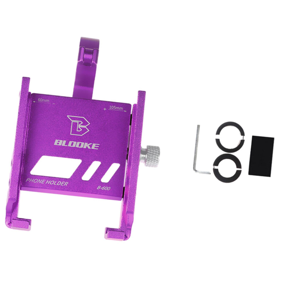 Bicycle Mobile Cellphone Holder For Scooter Mtb Road Accessories Purpl 6902695610134