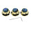 3pcs Guitar Control Knob Volume Knobs for Electric Guitar Instrument G 1