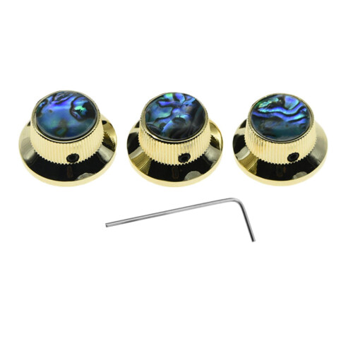 3pcs Guitar Control Knob Volume Knobs for Electric Guitar Instrument G