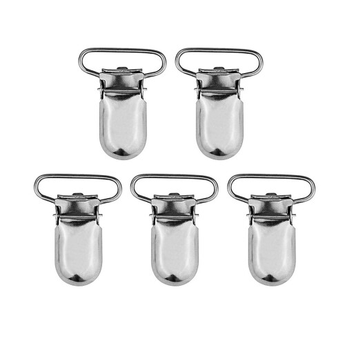 Pacifier Suspender Holder Clips Mitten Clips for Making Bib Clips 5 PC