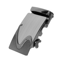 Men Fashion Automatic Ratchet Belt Buckle for Leather Belt #1 09
