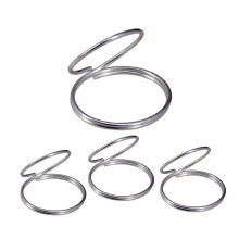 4x Metal Finger Picks Guard Plectrum for Banjo Ukulele Bass Guitar Sil