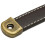 PU Leather Luggage Handle Handle Replace Cabinet Pulls Black 3