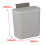 Kitchen Waste Compost Bin Multifunction Holder for Cabinet Door Counte 2