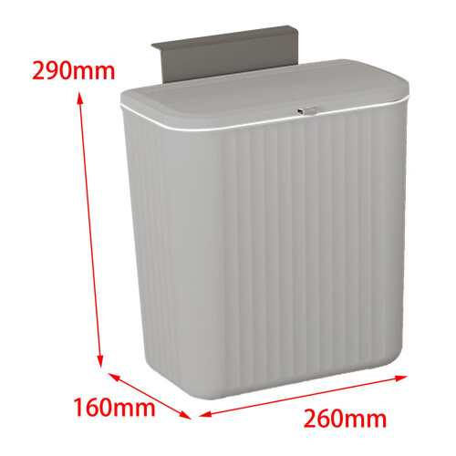 Kitchen Waste Compost Bin Multifunction Holder for Cabinet Door Counte 1
